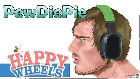 PewDiePie in Happy Wheels [Level Editor Special]