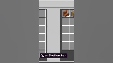 Minecraft Shulker Box fact