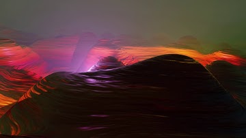 Blender 2.8 Alien landscape