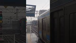 415系大分駅発車