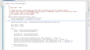 JAVA JODA TIME EXAMPLE   DEMO
