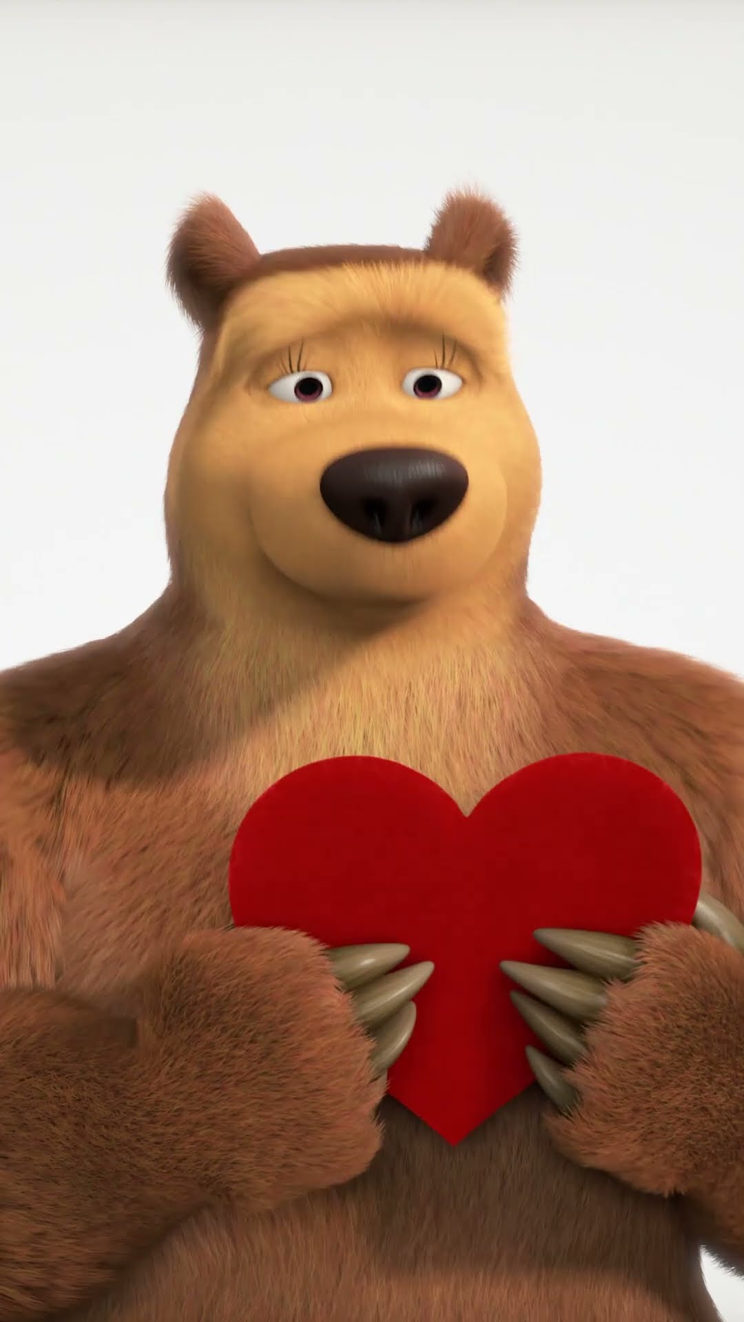 Sevgililer Günü Yaklaşıyor! ?? #shorts #AşıkKocaAyı #maşakocaayı #bebek #kids #mashaandthebear