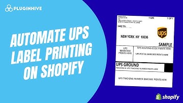 How to Print UPS Shipping Labels on Shopify Effortlessly