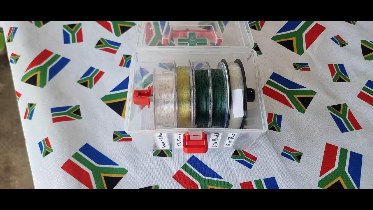 Line Storage FISHING LINE STORAGE SOLUTIONS - YouTube