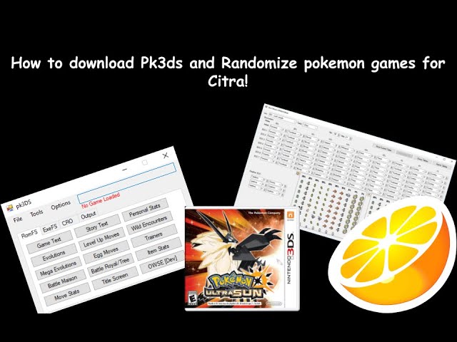 pk3DS: Pokémon 3DS ROM Editor and Randomizer - ROM - 3DS Research