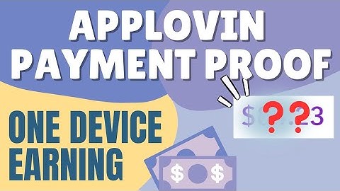 Applovin self click payment proof one phone earning