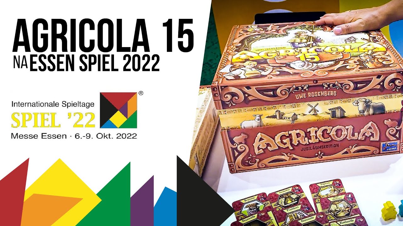 Overview & Unboxing Agricola: 15th Anniversary Edition 