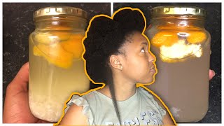 Easiest How to: Prepare Rice Water for Massive Hair Growth! |  Two ways to ferment rice water.