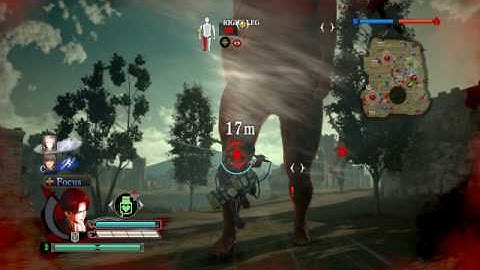 AoT Levi with wings of freedom skill