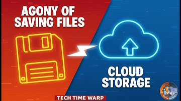 The AGONY of FLOOPY DISKS vs. Cloud Storage | The Tech Time Warp