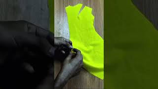 Stylish slash and spread dress cutting and stitching pattern tutorial #shorts #explore #trending