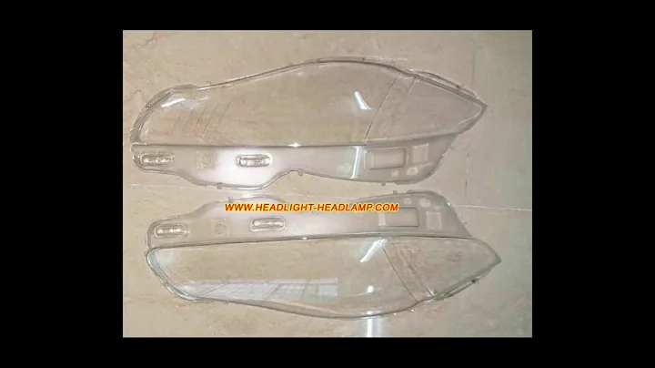 Jaguar XJ XJR XJL X351 Headlight Lens Cover Cracked Headlamp Lenses Covers Scratched Replace