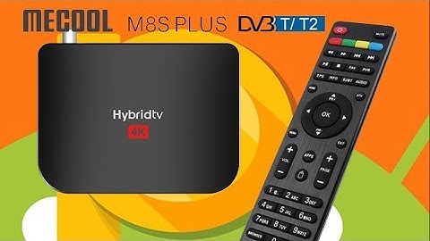 Mecool M8S PLUS S2 Hybridtv Box Android9.0  + ТВ ТЮНЕР DVB Т2 ТВ-приставка Amlogic S905X2