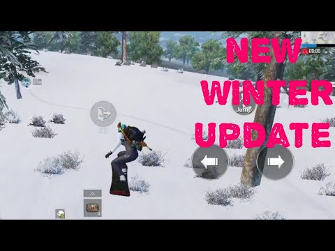 pubg-new-winter-update-|-skating-|-new-air-drop-|-pubg-new-update