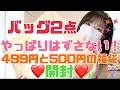 499円と500円❗️以前神袋だった楽天市場スマイルオーキッドで購入した訳ありバッグの福袋開封❗️