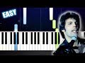 Queen - Don't Stop Me Now - EASY Piano Tutorial by PlutaX