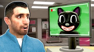 CARTOON CAT FOUND ME DURING THE NIGHT SHIFT! (Garry's Mod) screenshot 5