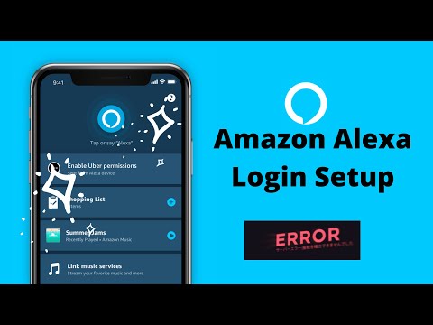 Fix the issue for Amazon Alexa Login app? alexa.amazon.com Login Error.