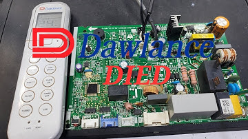 Dawlance  DC inverter AC indoor PCB Repair#293