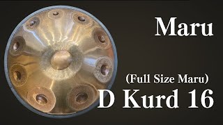 ハンドパン販売】Maru / D Kurd 16 (Full Size Maru) 試奏1 - YouTube