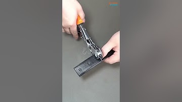 6 Diameter Revolving Leather Hole Punch Plier Tool #shorts