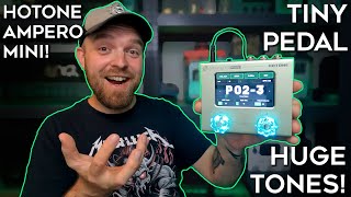 The TINIEST Amp Modeler Ever?! Let's Try Some HUGE Tones...