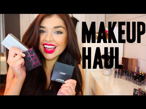 Makeup Haul : Nars MAC Laura Mercier | Chloé Zadori - YouTube