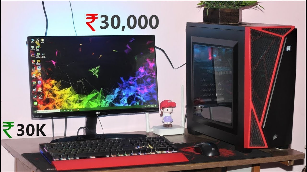 DIY Amd Gaming Pc Under 30000 with Dual Monitor