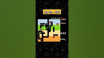 Dig Dug 🕹️🤖  |  #retrogames