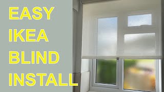 How to install an ikea blind#DIY #IKEA #Blindinstallation by Georgina Bisby DIY 87,384 views 2 years ago 6 minutes, 33 seconds