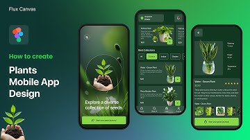 Plant App UI Design in Figma 🌿 | Mobile App Prototyping for Beginners