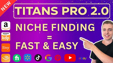 Titans Pro 2.0 - NEW Amazon Niche & Keyword Research Tool with Est Search Volume & More
