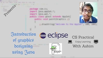 Introduction of graphics designing using Java