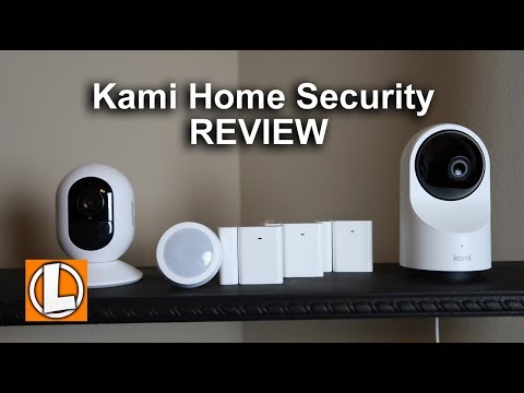 Kami Home Security Review - Indoor Camera + Wire Free Cam + Smart Sensor Kit