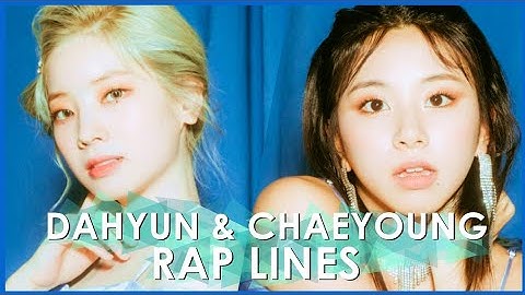 Every Twice MVs But its just Dahyun & Chaeyoung Rap Lines