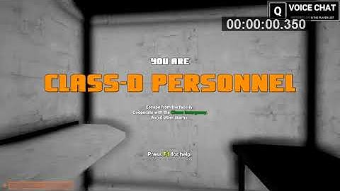 SCP:SL Scopophobia Speedrun | 1:36.700 | Set Seed