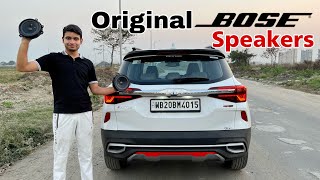 Finally BOSE Speakers Installed In Our Kia Seltos HTX -