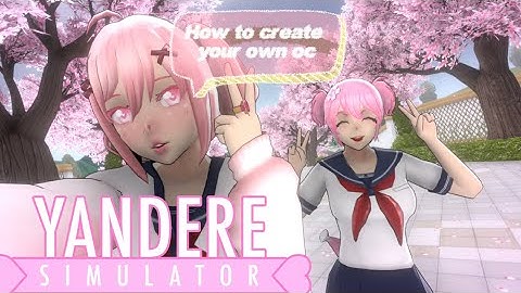 How to download pose mod and create your own OC!!! || Yandere Simulator