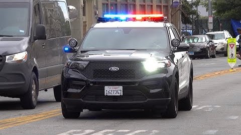 LAPD Ford Explorer 2020 Responding