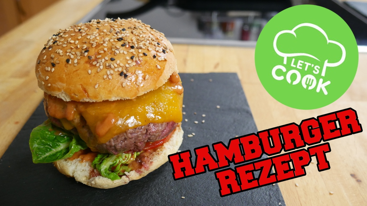 Hamburger selber machen | so wird er gut! | schnell &amp; einfach | Rezept ...