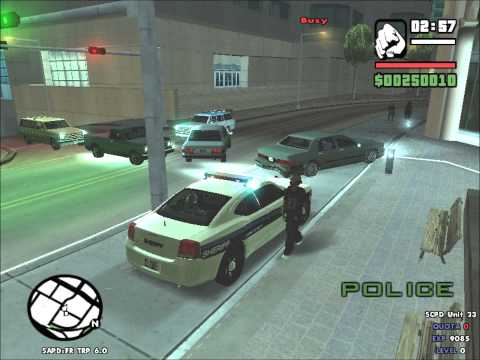 GTA SA: SAPD First Response Mod v6.0 TRP Gameplay 31 (System Update)