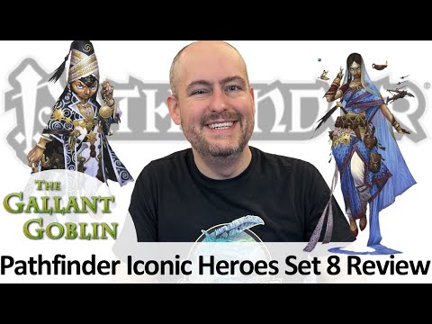 Iconic Heroes Set 8 Review - Pathfinder Battles Miniatures