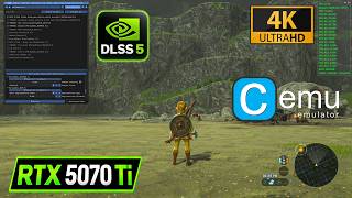 Legend of Zelda: Breath of the Wild on DLSS 5   MODS | CEMU Emulator 2026 | RTX 5070 Ti