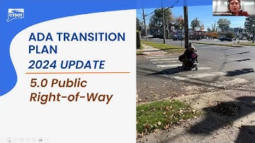 CTDOT 2024 ADA Transition Plan Presentation