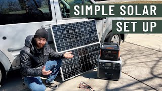 EASIEST WAY TO GET POWER IN YOUR CAMPER VAN!