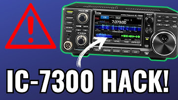 Verborgen functie van de IC-7300 voor antennes met hoge SWR