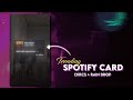 Trending spotify glow lyrics tutorial with raindrop  spotify lyrics card tutorial in alight motion