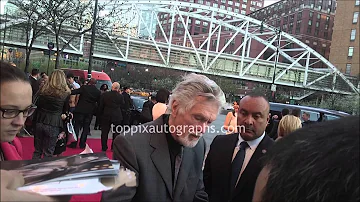 Tom Skerritt- SIGNING AUTOGRAPHS while promoting in NYC