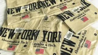 Одежда из США ?? Футболки Abercrombie &amp; Fitch New York - Видео от Тимур Конов