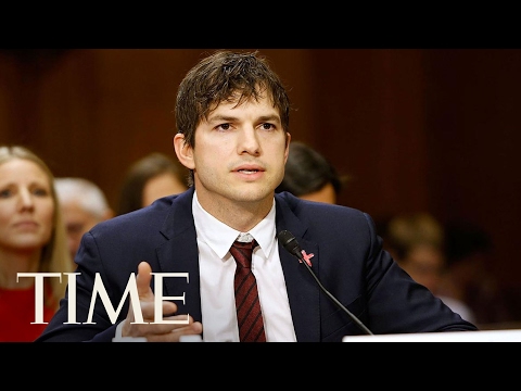 Ashton Kutcher Gives A Passionate Speech Against Human Trafficking | TIME